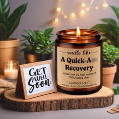 LEADO Get Well Candle for women and men 9 oz