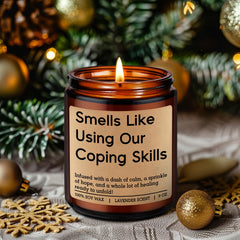 Graduation candle for counselors and psychologists