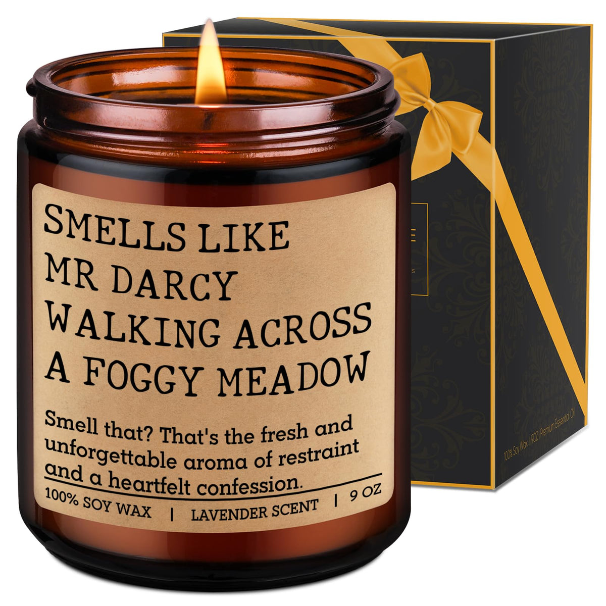 LEADO Mr Darcy Candle 9 oz lavender scented
