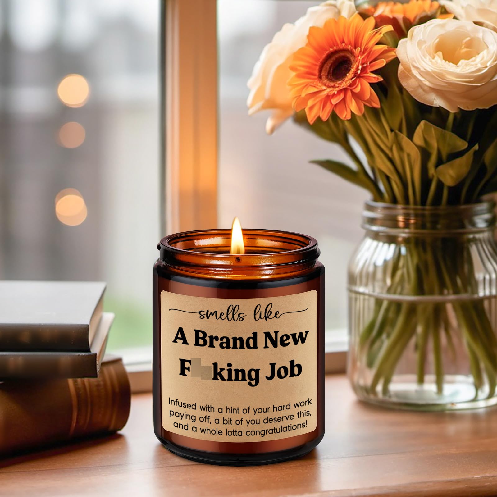 LEADO Scented Candle ideal gift for boss friend or colleague