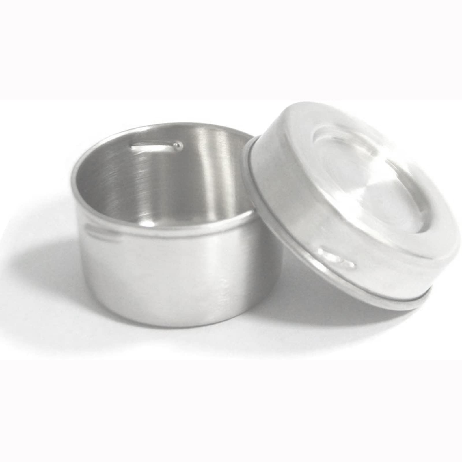Each container measures 2 in x 1.3 in for compact storage