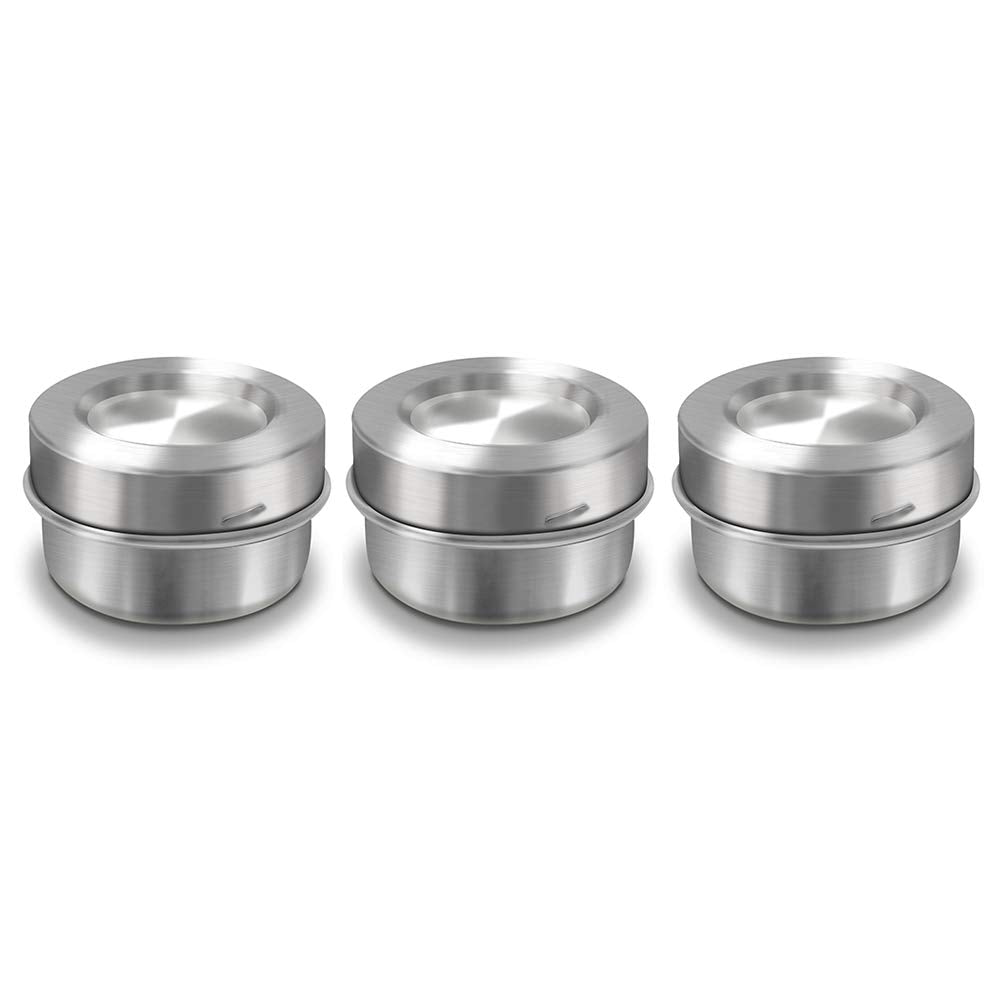 Stainless steel dip containers for lunch box and travel