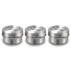 Stainless steel dip containers for lunch box and travel