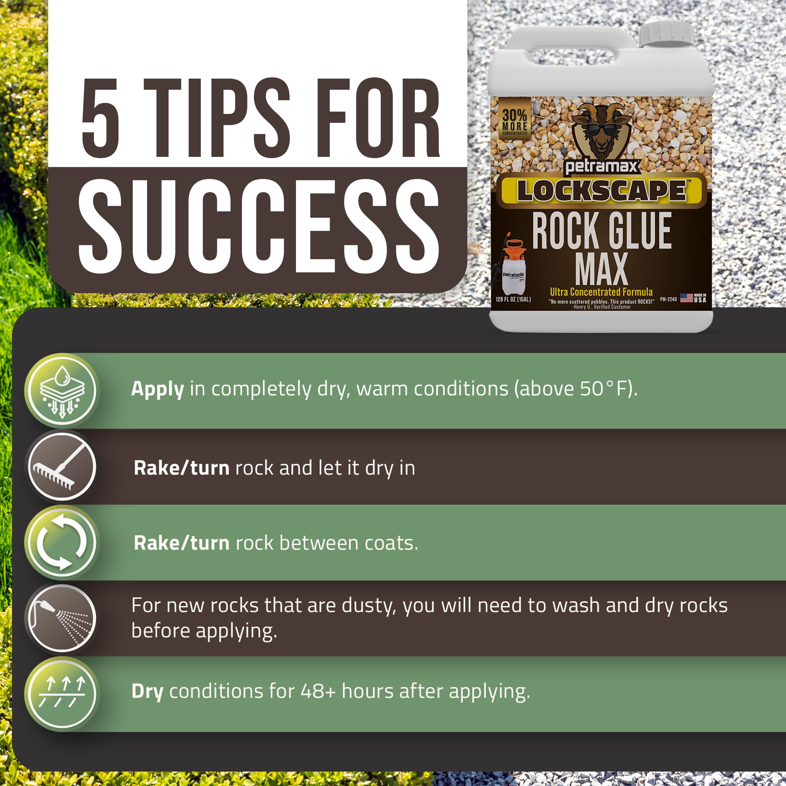 Lockscape Rock Glue product image label