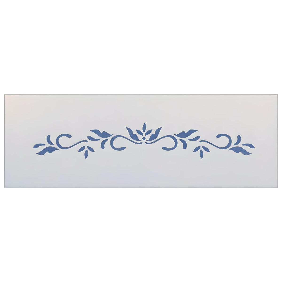 Leaf Scroll Border Stencil Template by The Artful Stencil 8x1.4in Mylar