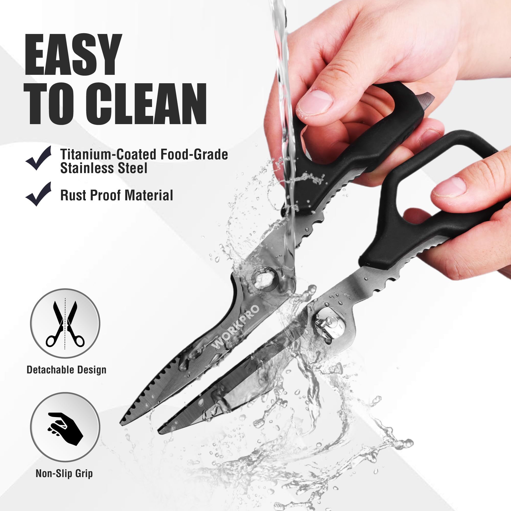 Leaf stripping hole on kitchen shears
