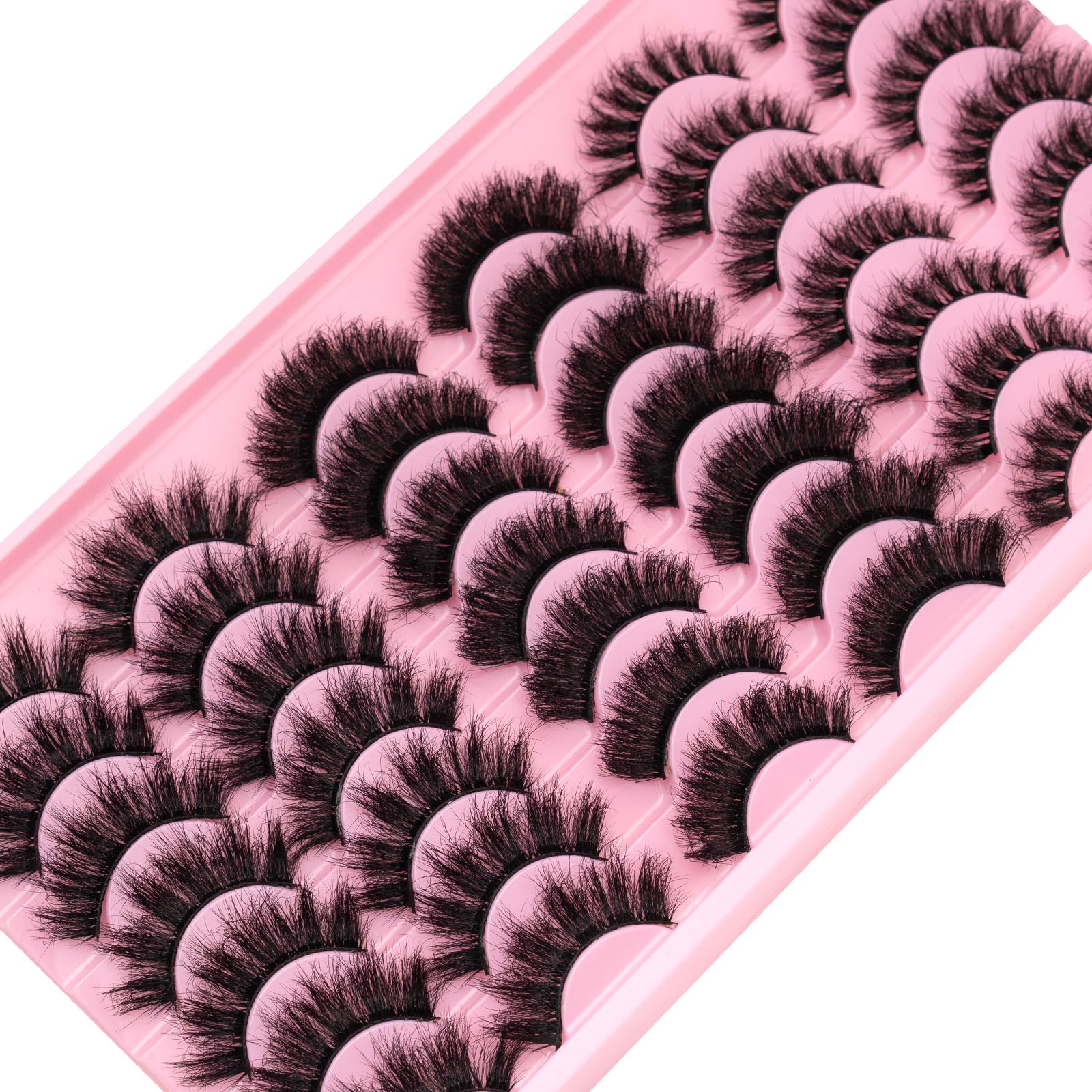 LEAFMOON 21 Pairs Lashes for Beginners to Pros