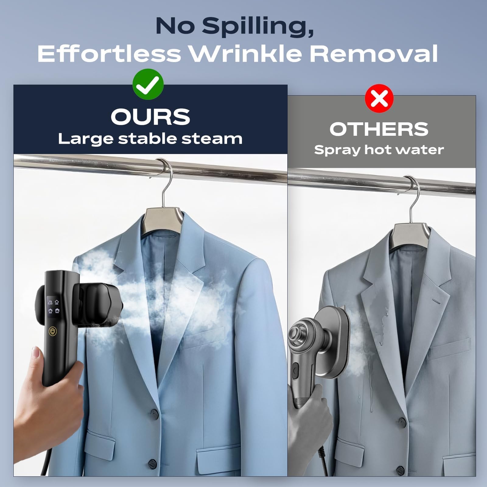 Leak-proof design with steam pump technology