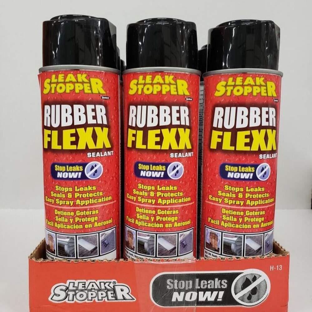 Leak Stopper Rubber Flexx roof gutter pipe use