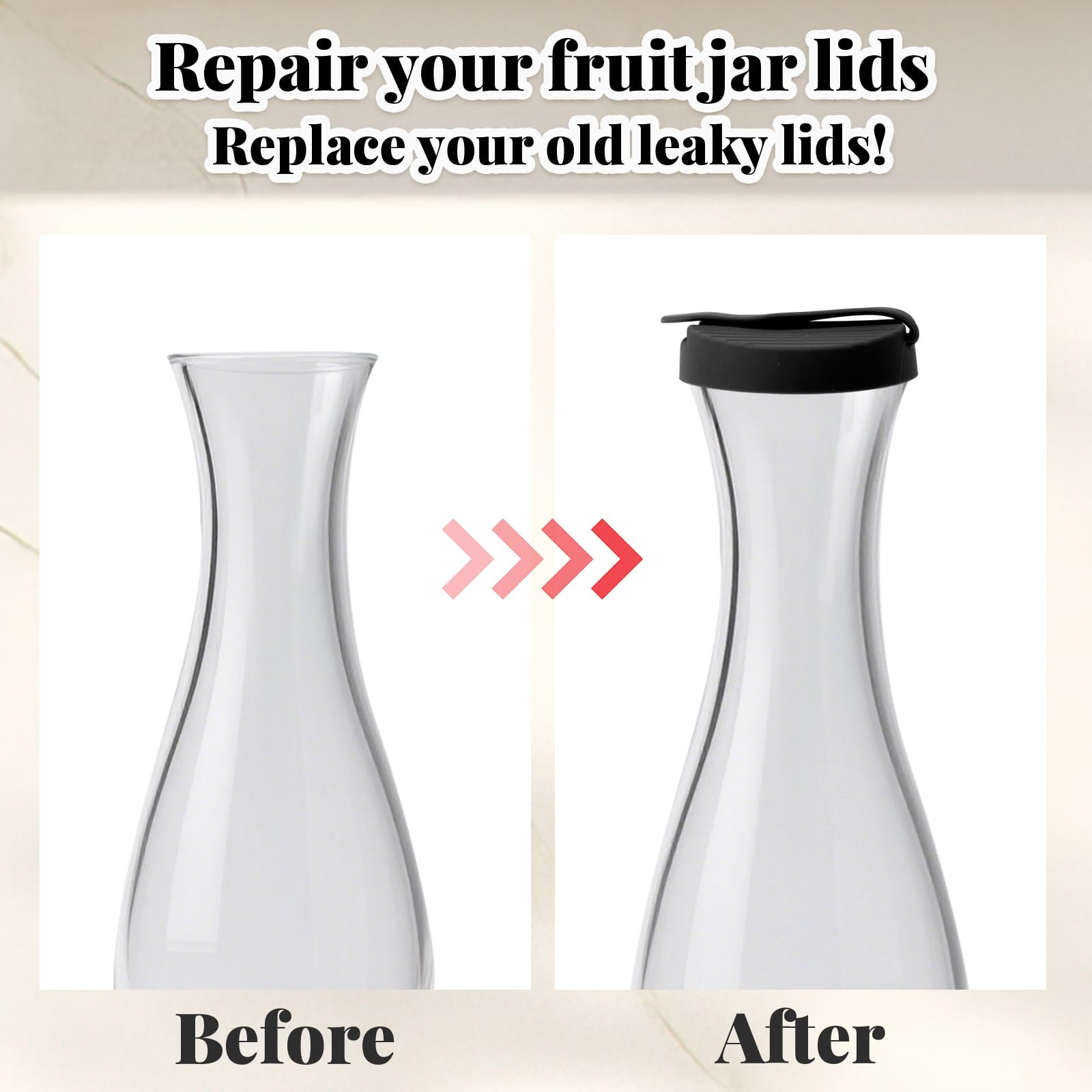 Leakproof airtight cap for Good Seasons cruet lid