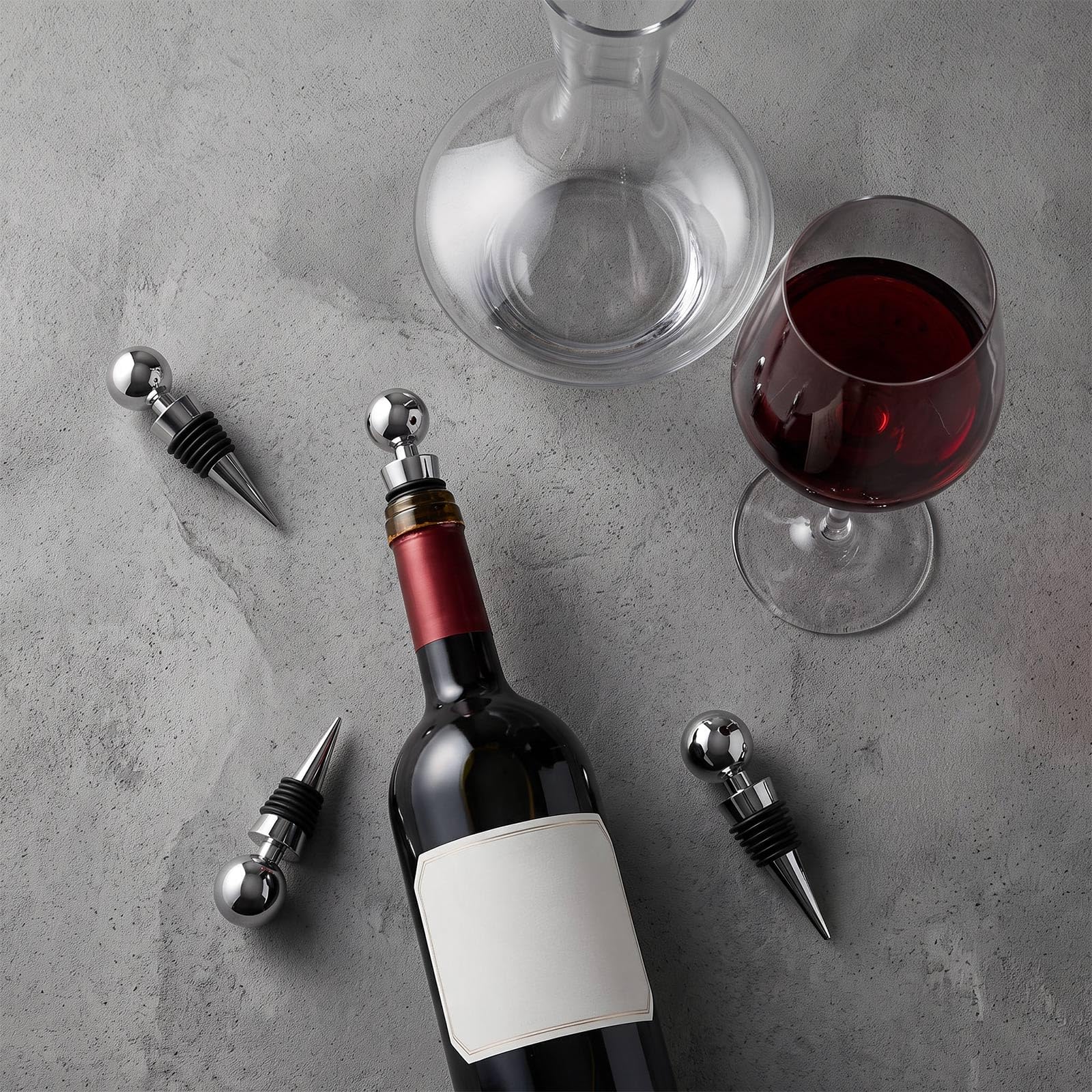 Food-grade silicone safe for direct contact with wine