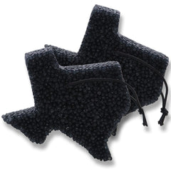 Leather Freshies 2-Pack by Lone Star Candles & More’s in Black Texas State