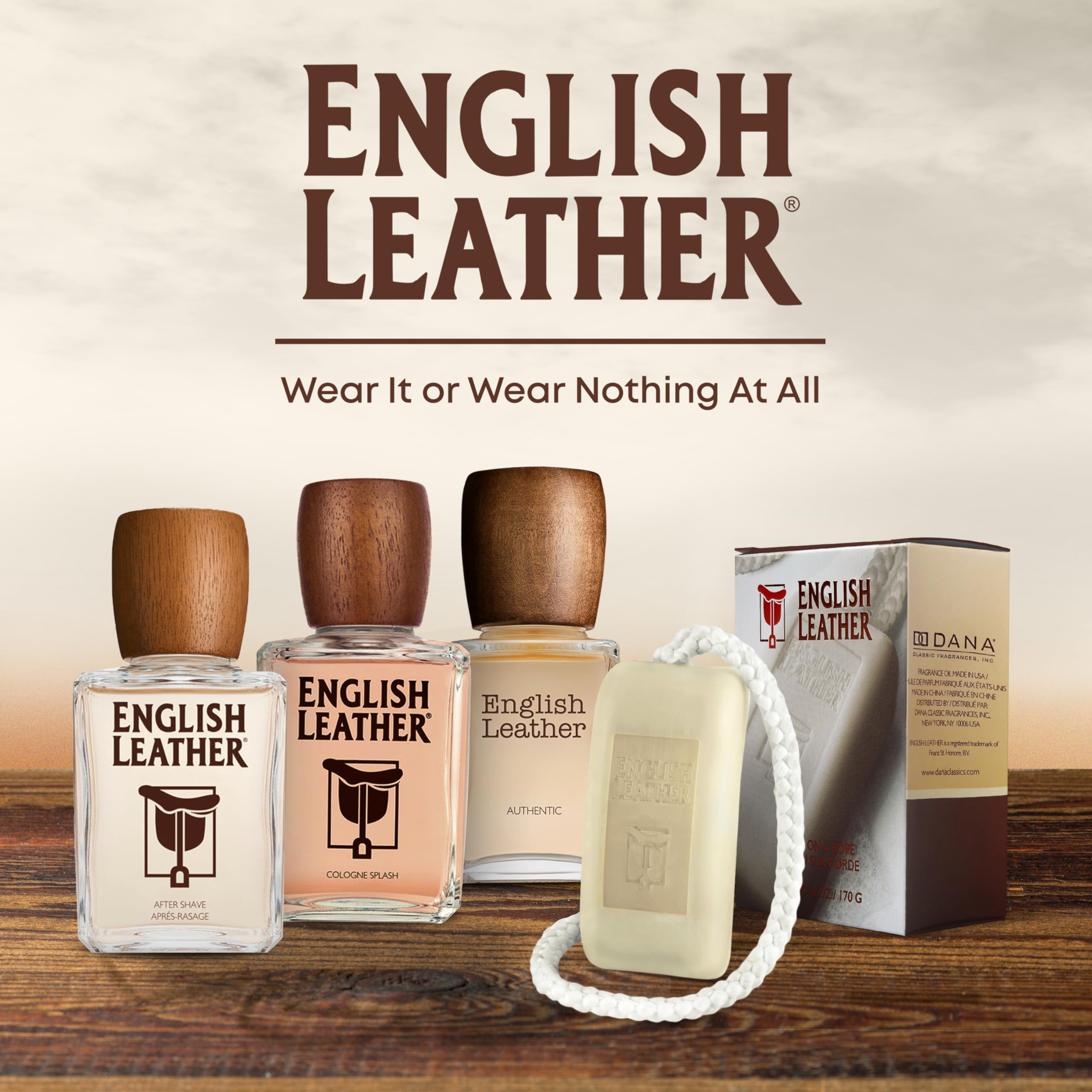 Leather heart notes oakmoss vetiver of English Leather