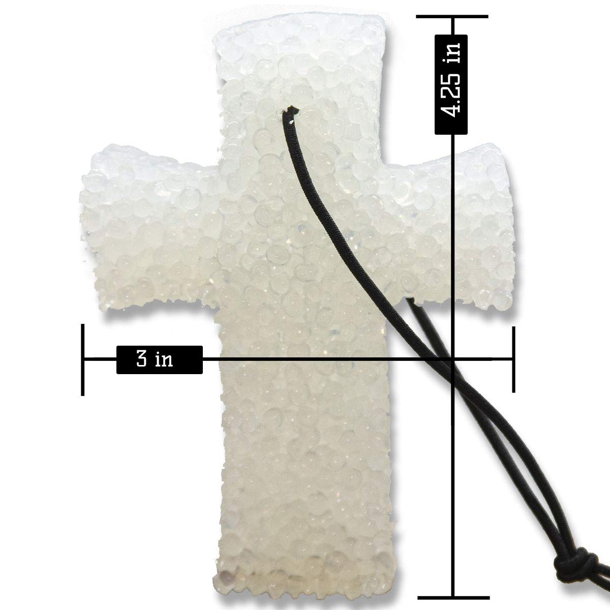 Genuine Leather and Vanilla aroma beads Freshies for car interior