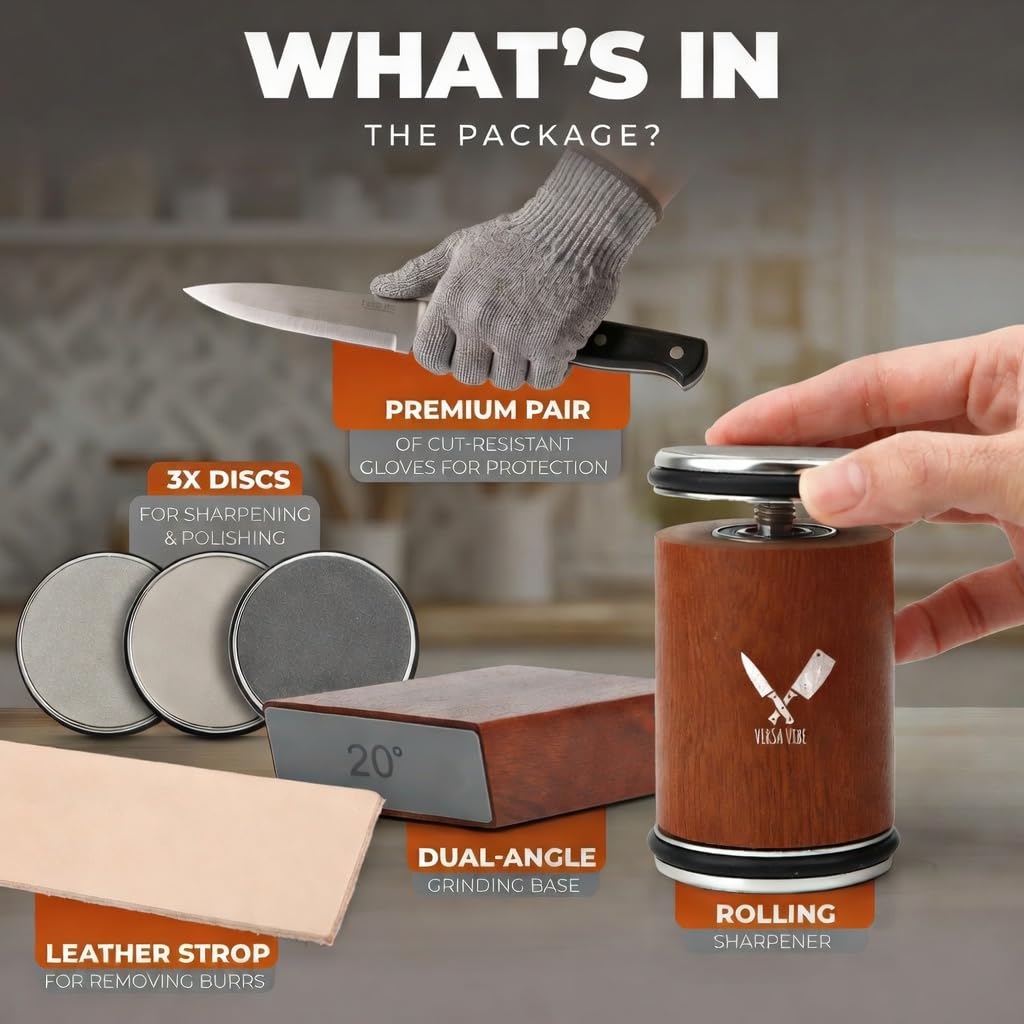 Premium cow leather strop for edge refinement