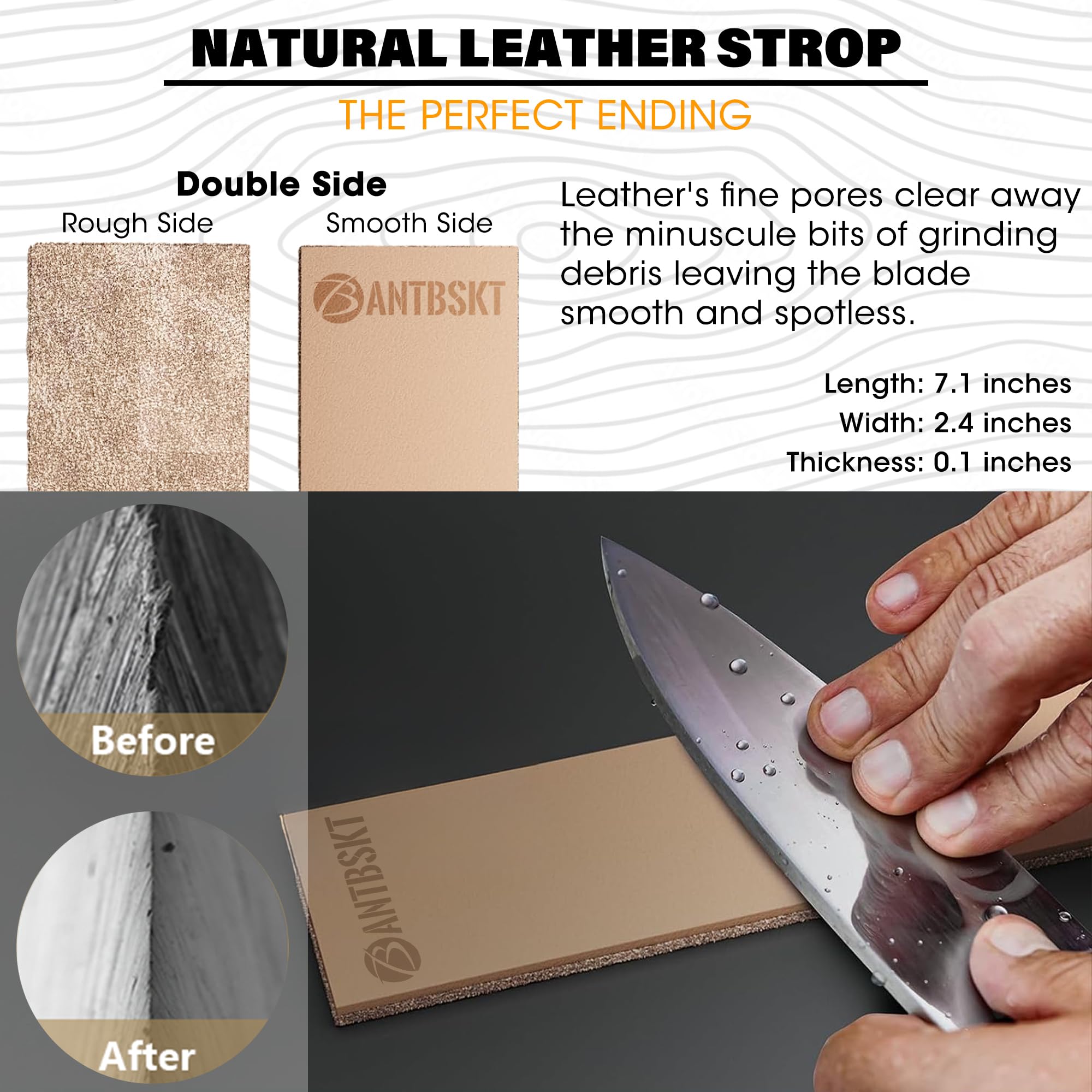 Suitable for kitchen knives chef knives and utility knives