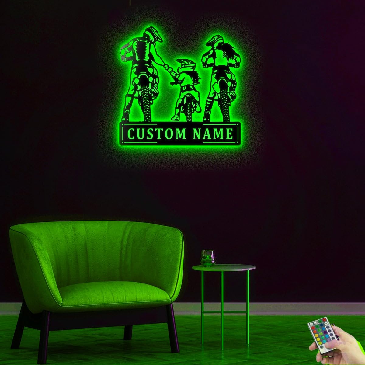LED lights neon style sign for indoor use
