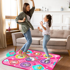LED Music Pad on unicorn dance mat