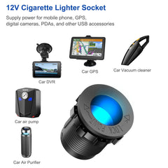 aluminum alloy body car charger image