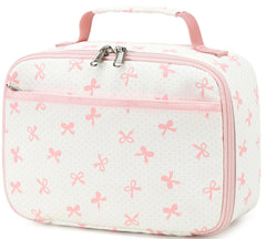 LEDAOU lunch box for kids pink bow