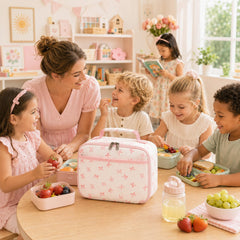 LEDAOU insulated lunch bag for school use