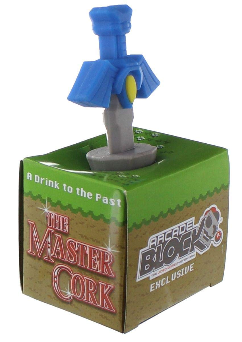 Legend of Zelda bottle stopper inspired by Master Sword for champagne