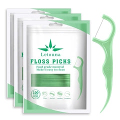 Leiouna dental floss picks 100 count box