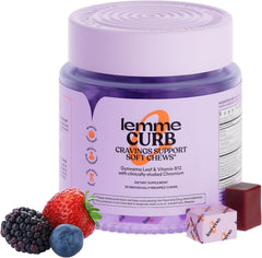 Lemme curb cravings soft chews packaging front