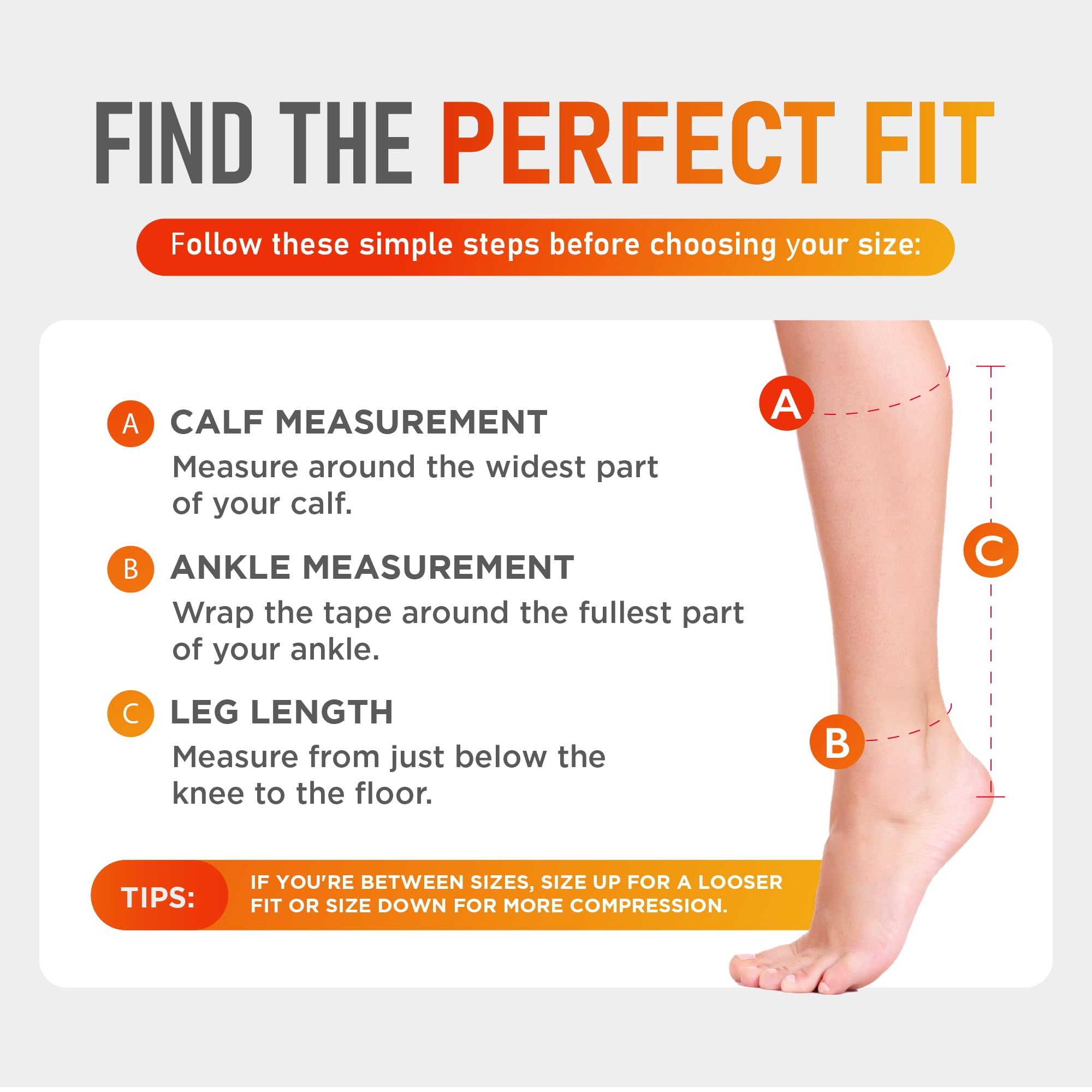 Wide calf up to 5XL zipper compression socks closed toe