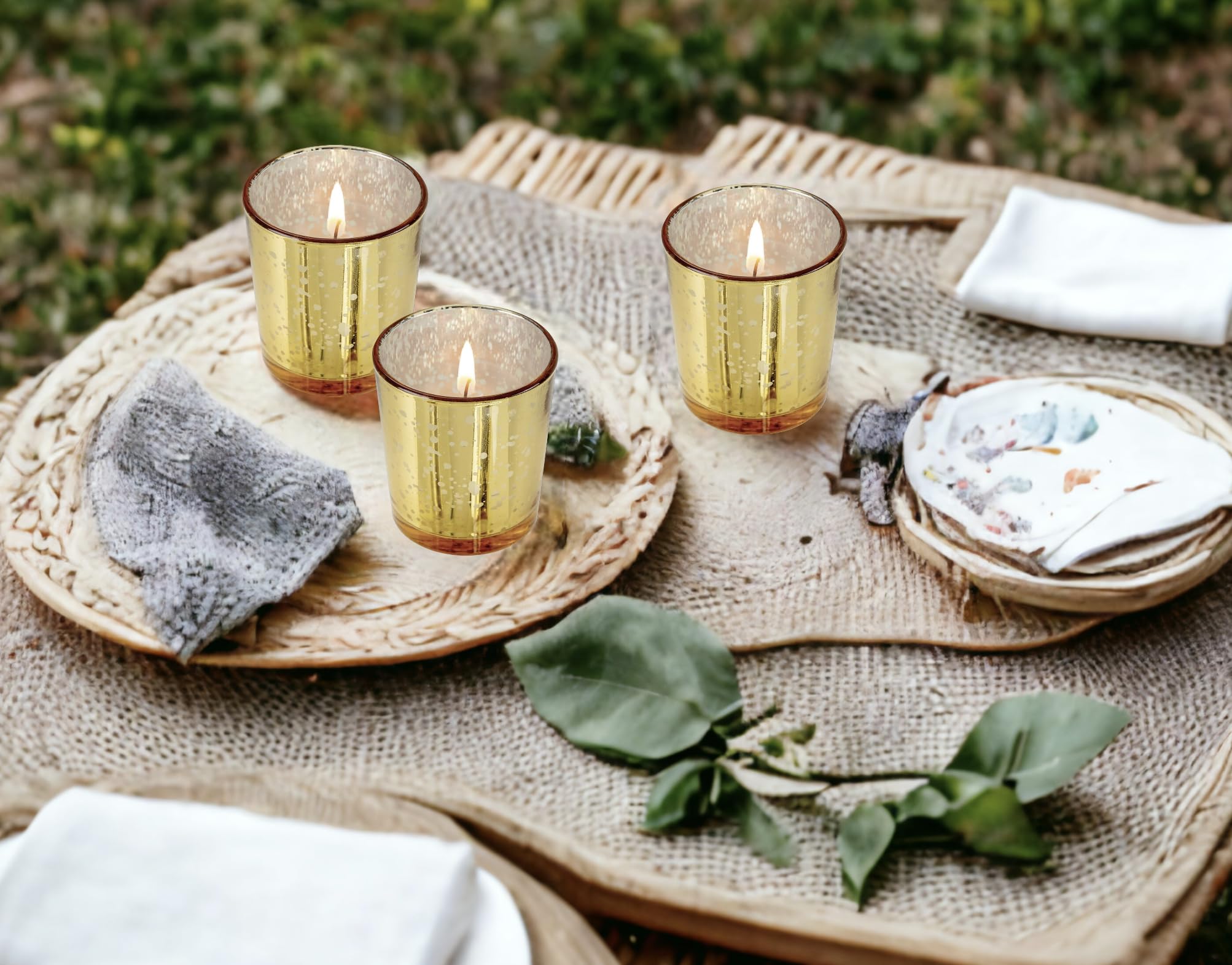 California hand-poured votive candles