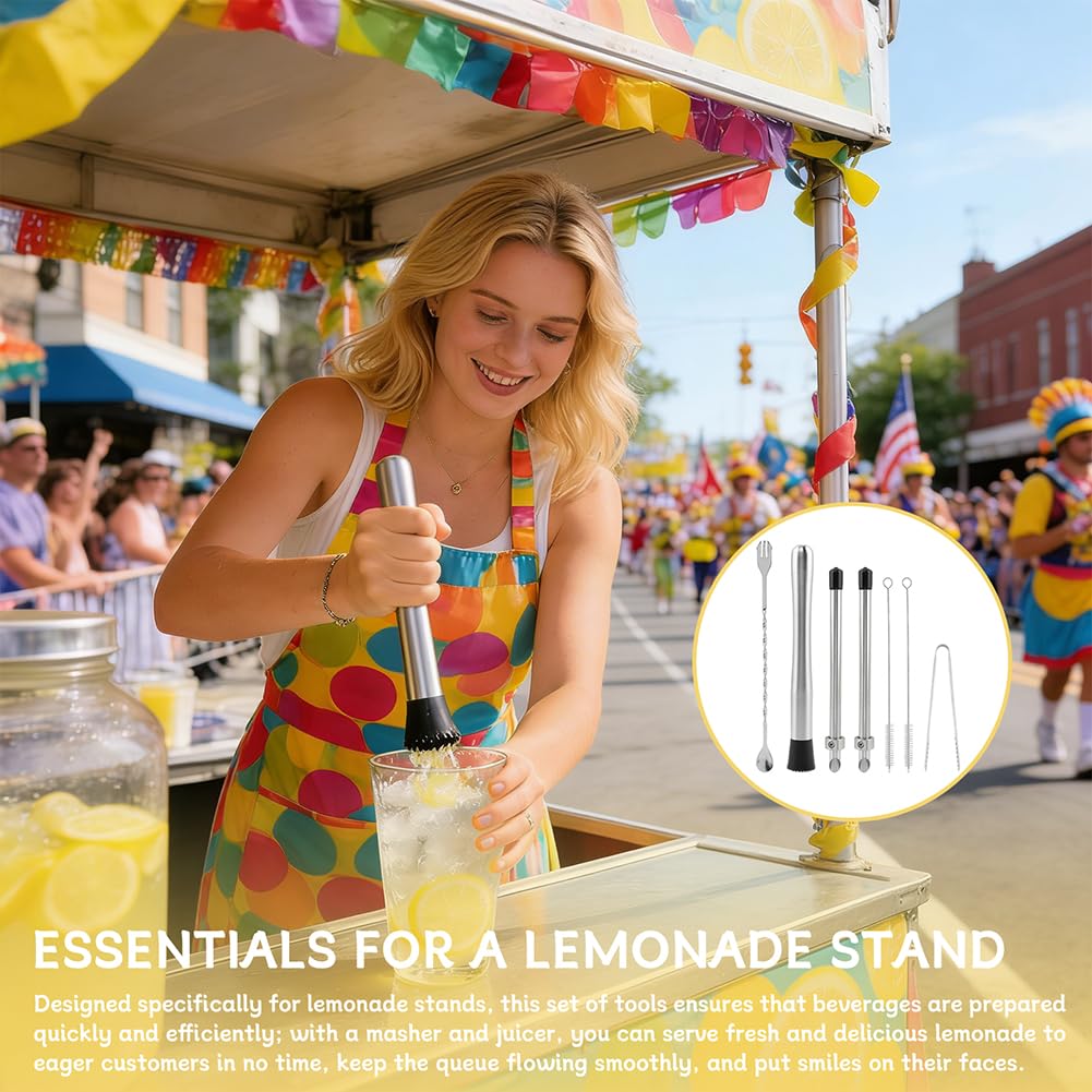 Lemonade muddler 9-4 inch for citrus and herbs