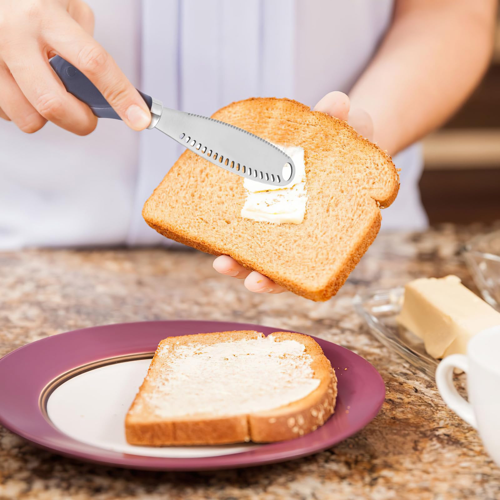 LemonBest Butter Knife packaged one unit