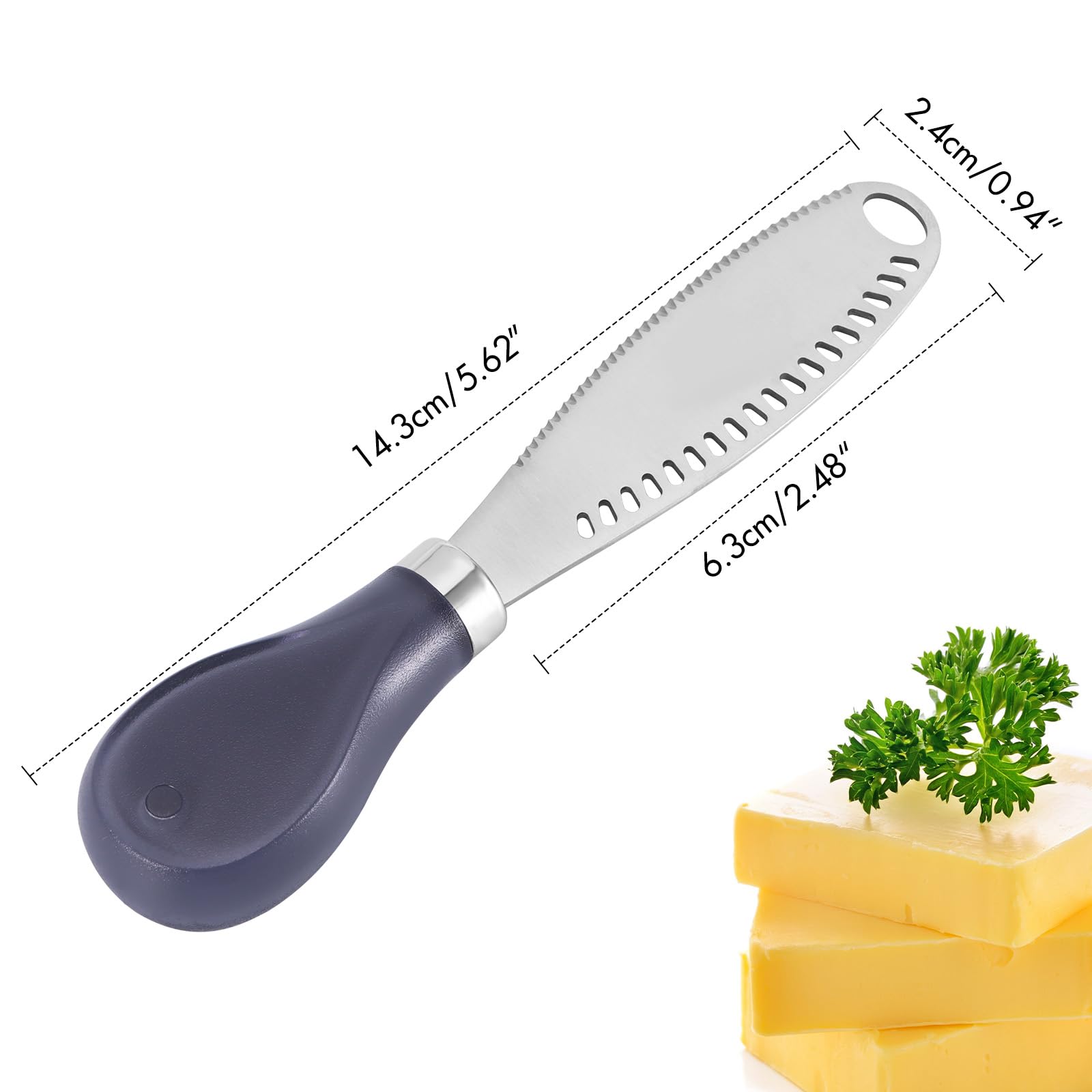 LemonBest Butter Knife used for spreading slicing grating cheese
