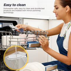 LemonBest Butter Knife silver and black color close up