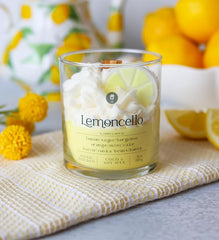Lemoncello dessert candle bergamot mint notes image