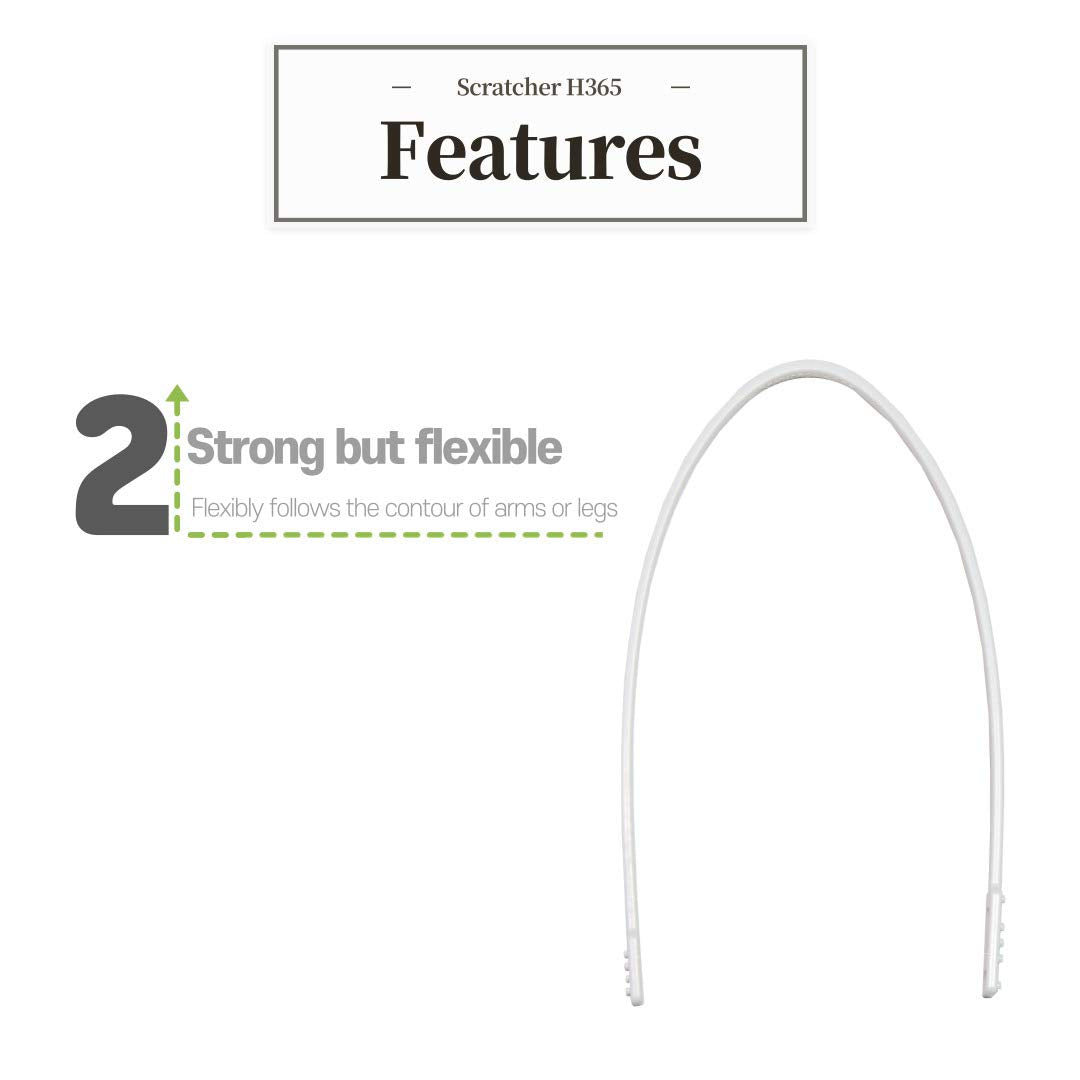 Flexible contour design for arm and leg casts