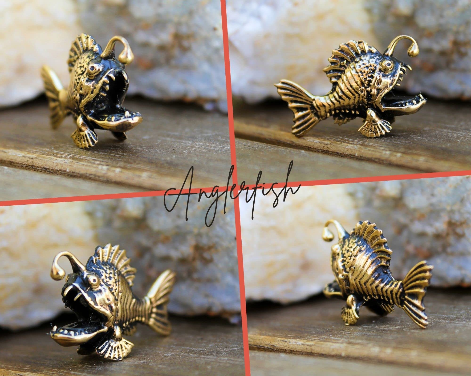 hand curved and hand casted brass figurine by edysons