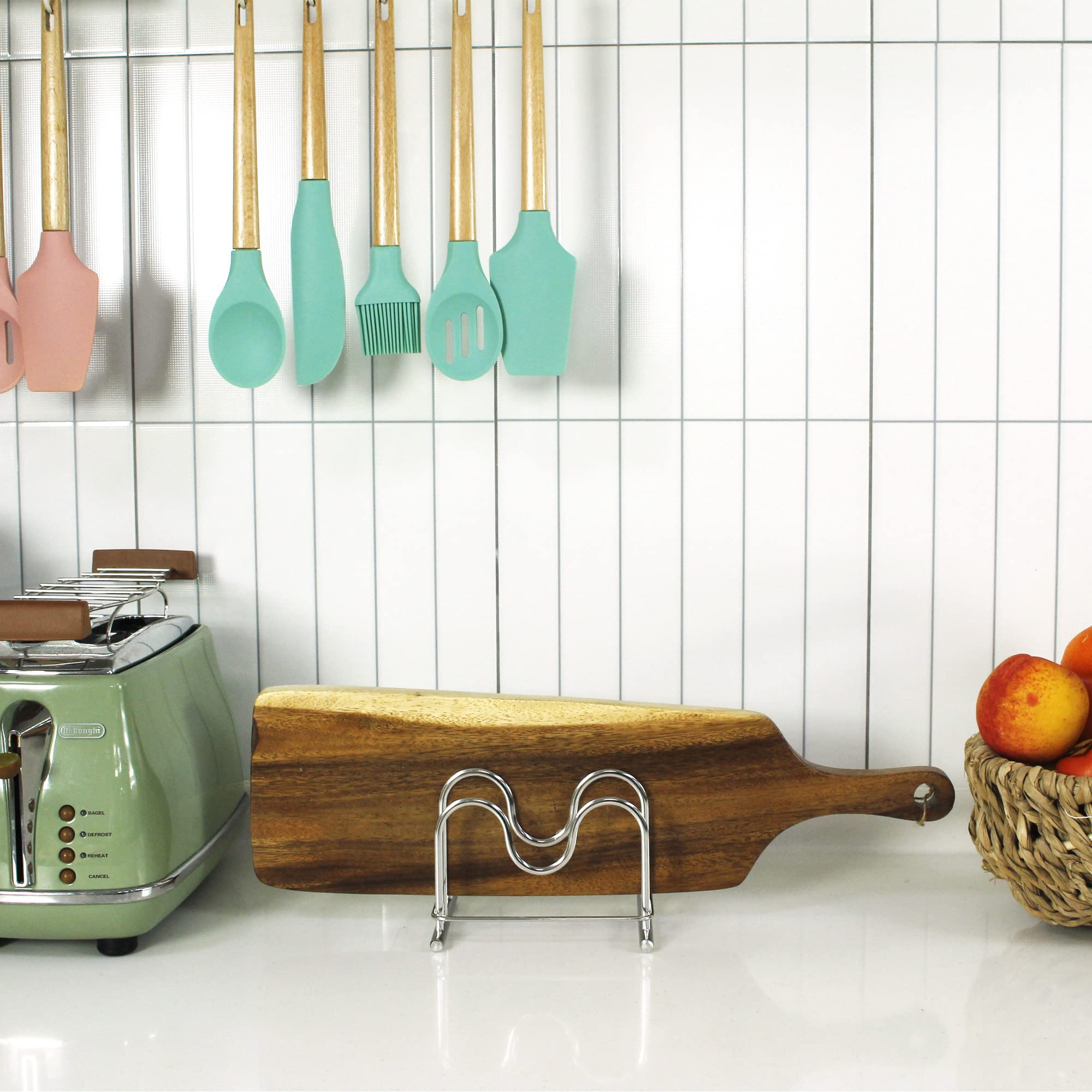 Cabinet shelf organizer LENITH stainless steel holder