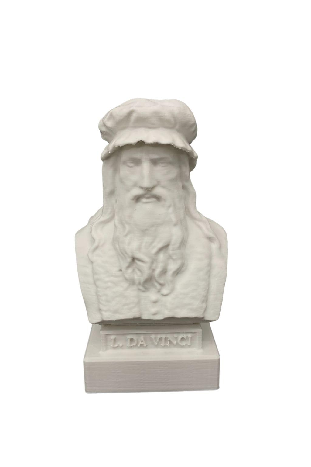 Leonardo da Vinci Bust decorative figure on desk