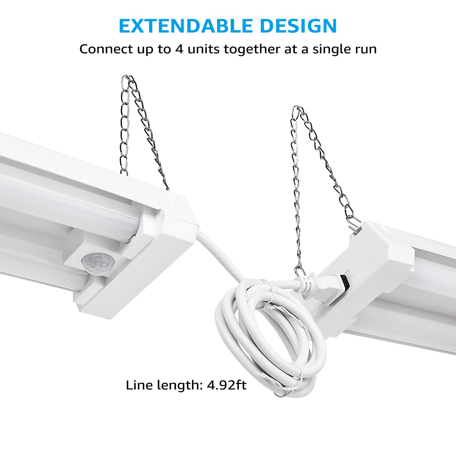LEONLITE 40W LED shop light 5000K color temperature