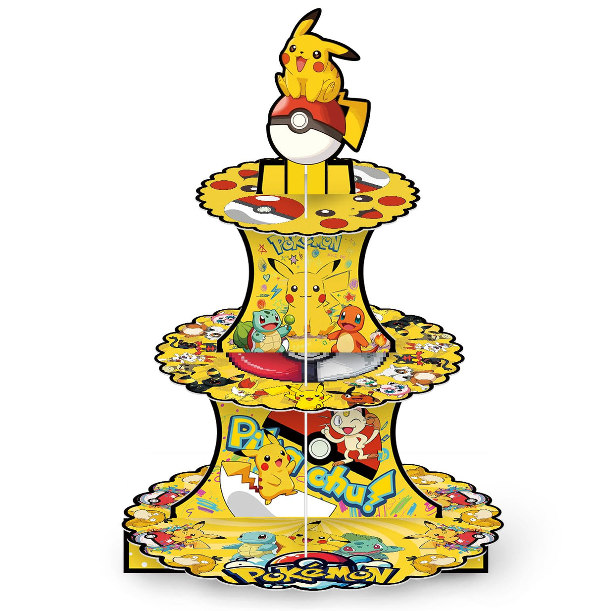 LEQDO Pokemon themed party supplies packaging