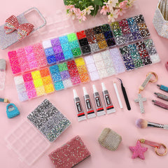 3mm flatback rhinestones ideal for nail art and crafts