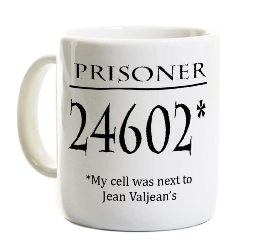 Les Miserables Prisoner 24602 Coffee Mug 11oz glossy ceramic
