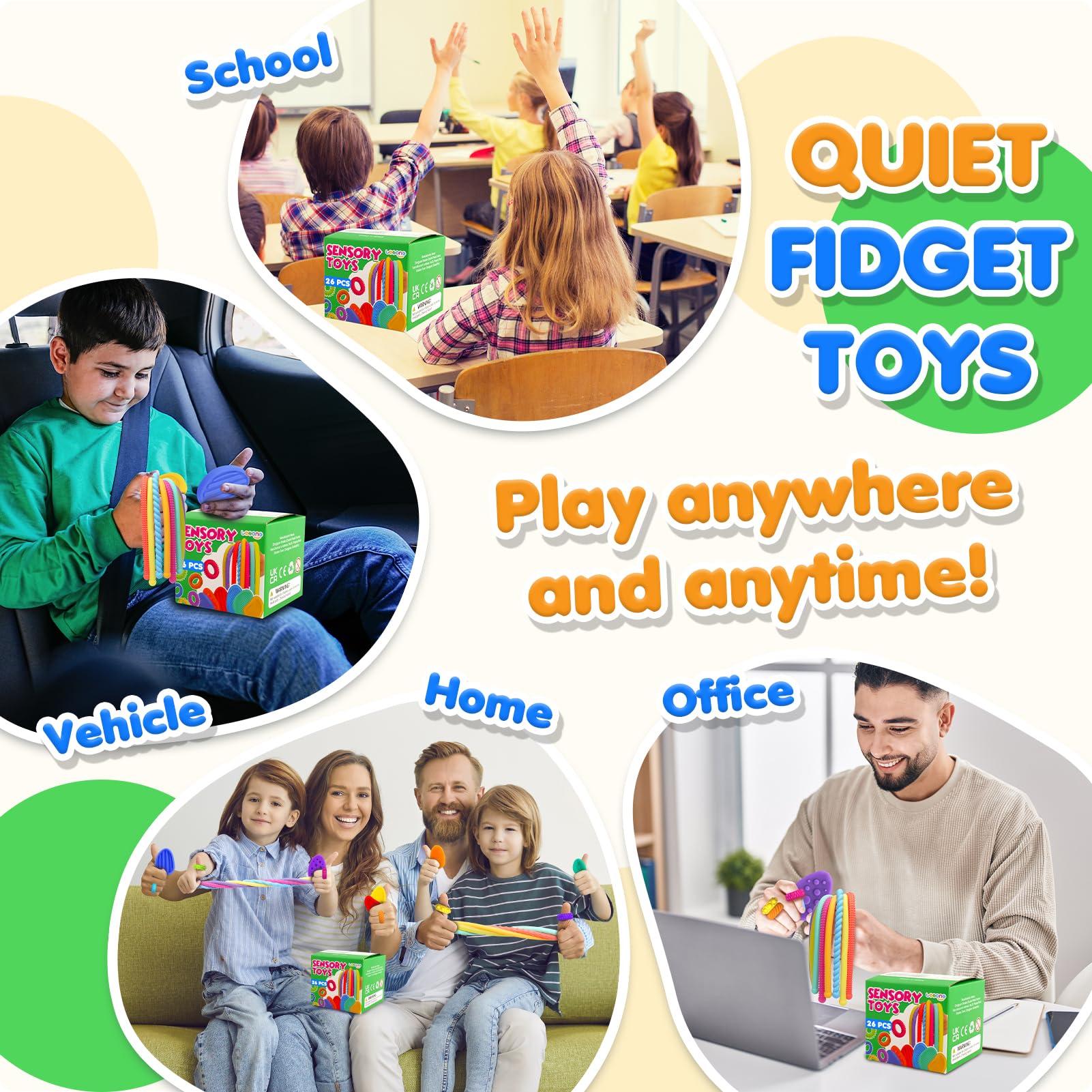 Lesong brand sensory toys product line