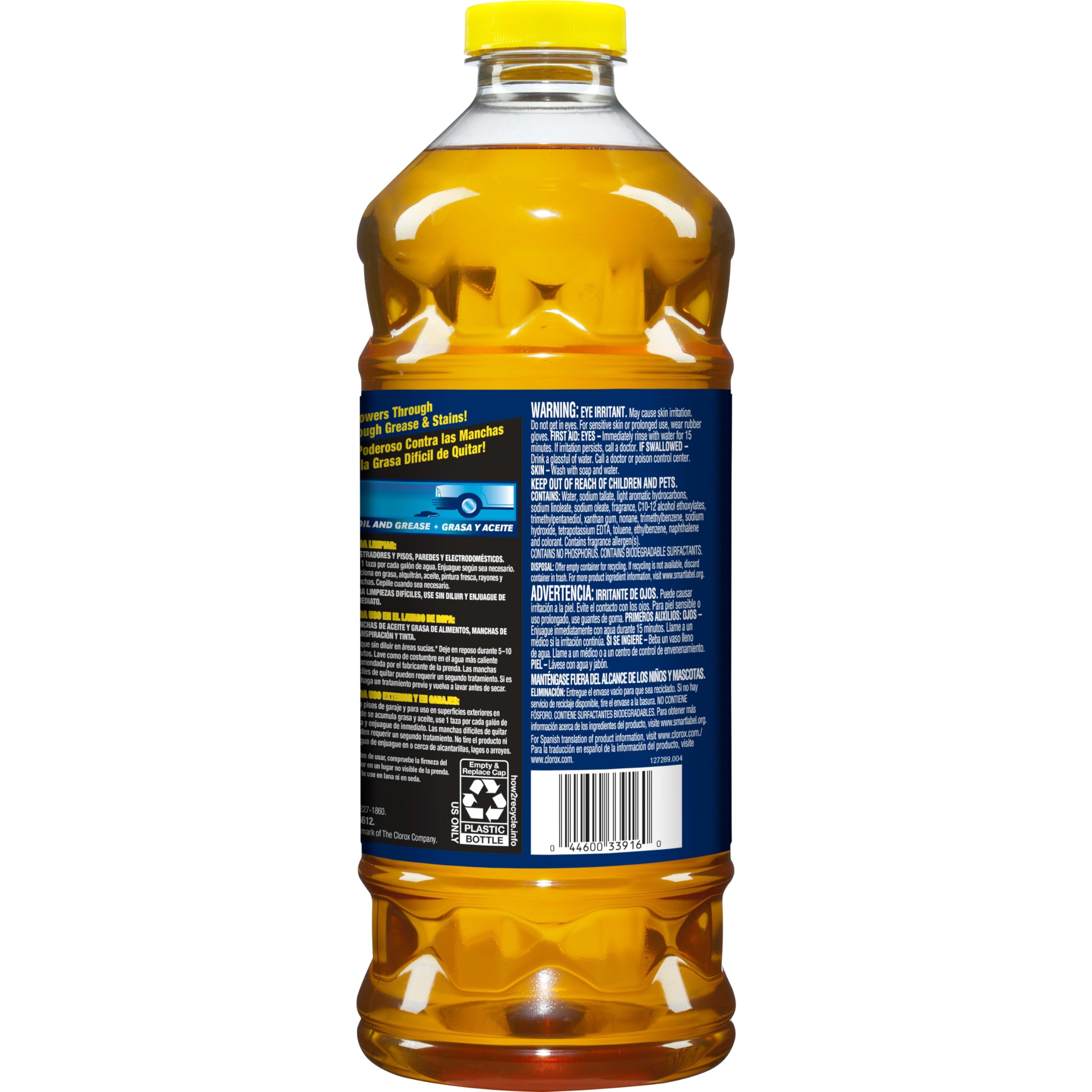 Lestoil Heavy Duty Multi-Purpose Cleaner Amber 48 Fl Oz packaging