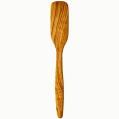 LESVOS WOODCRAFT Olive Wood Spurtle handcrafted utensil