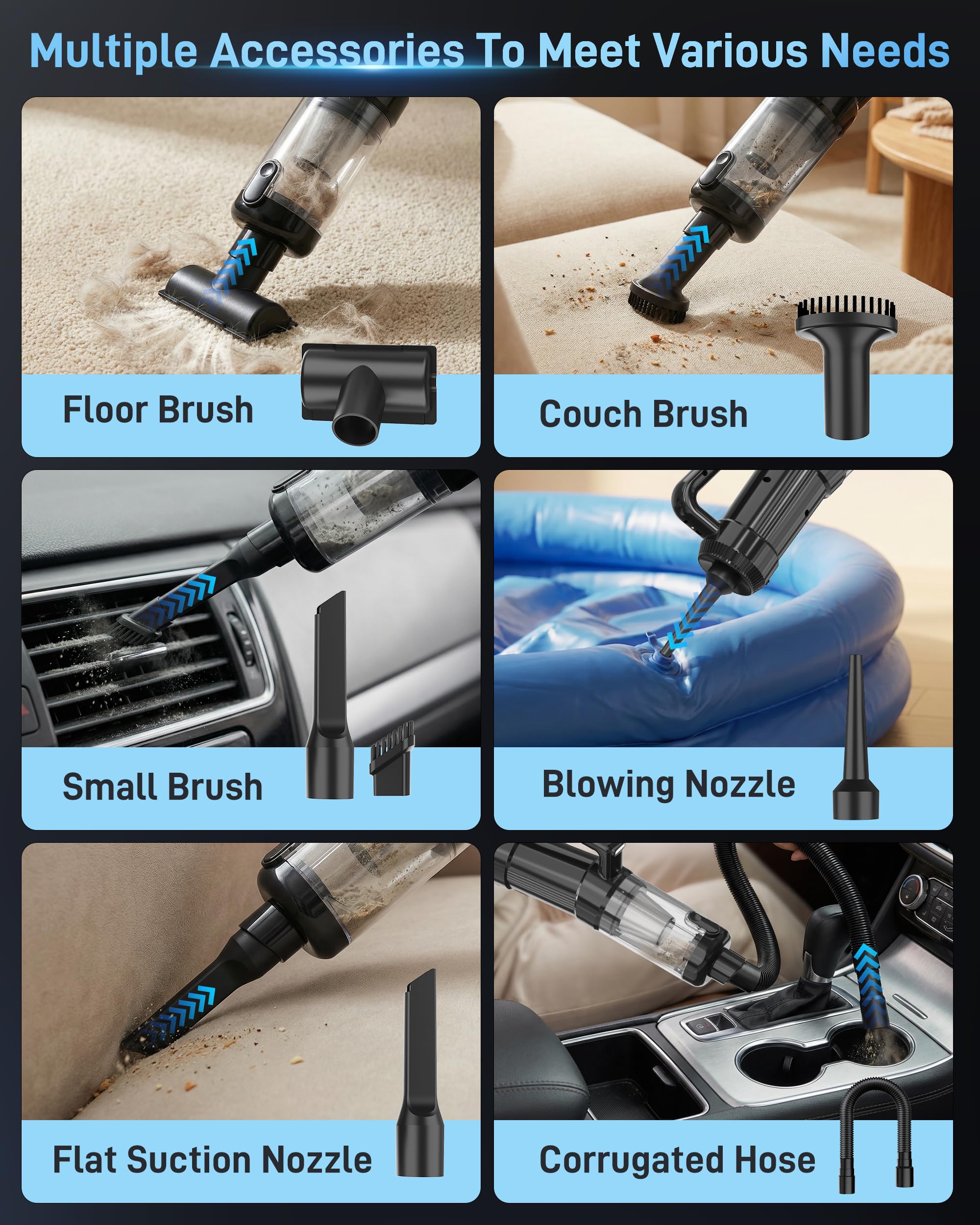 Leucher compact 300ml dust cup detailed view