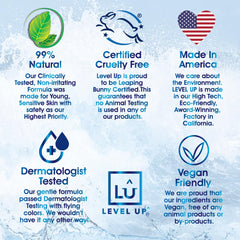 Organic Deoplex odor neutralizer Level Up deodorant for kids
