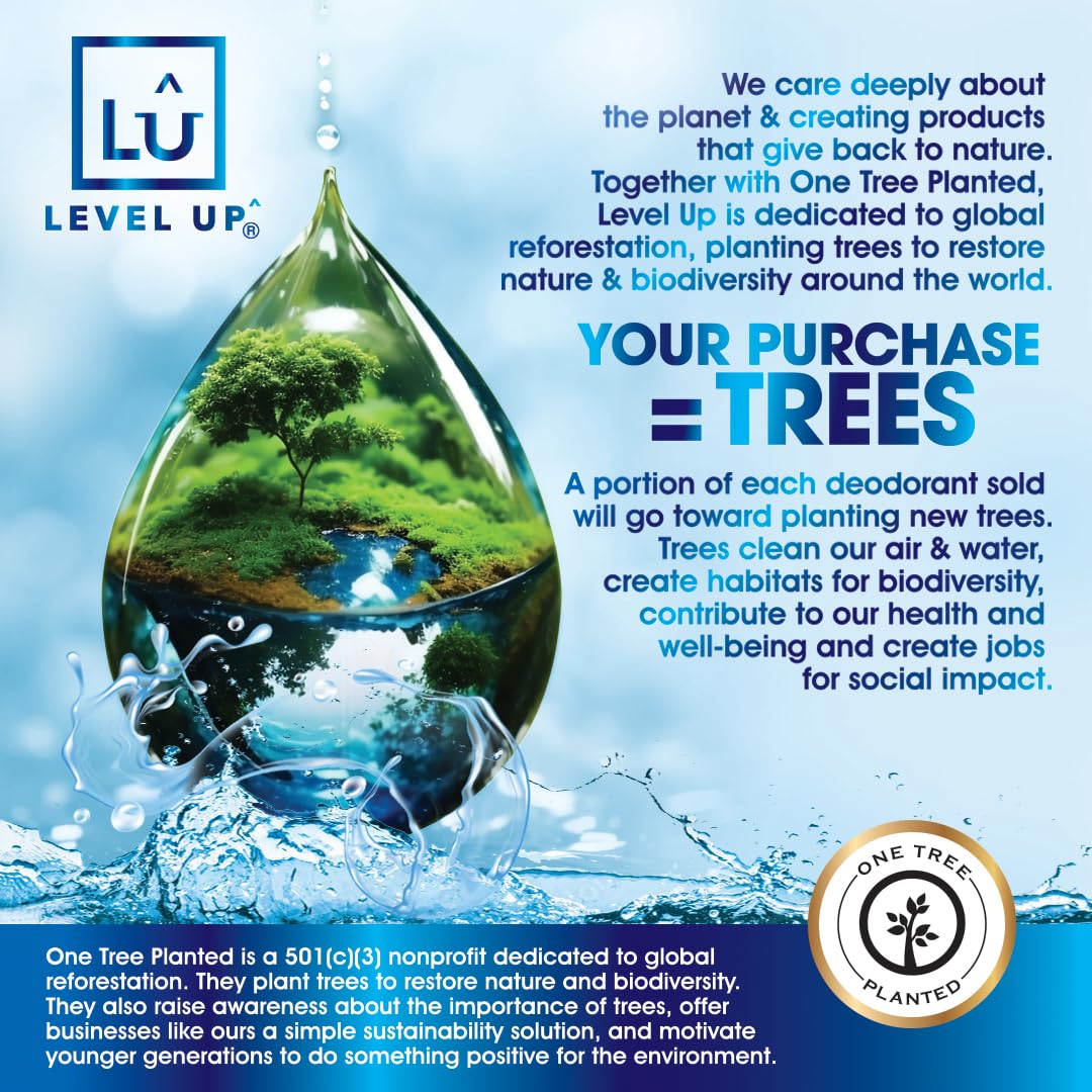 Dermatologist tested Level Up deodorant for growing boys 8-14