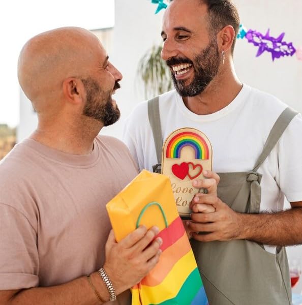 Pride decorations by Rusaten ready for gifting